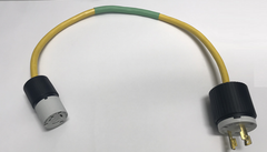 NEMA L6-30 Locking Adapter Plug for UVFastlane 2000 Cart