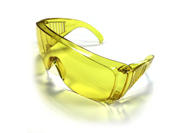 5 Pack of Amber Safety UV Glasses